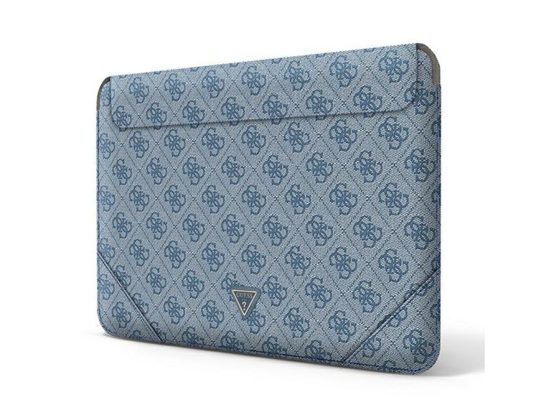 Capa Guess 4G Uptown Triangle Logo para laptop de 13-14" - azul