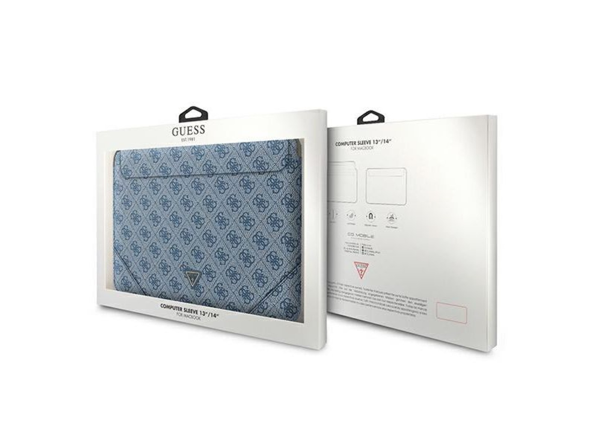 Capa Guess 4G Uptown Triangle Logo para laptop de 13-14