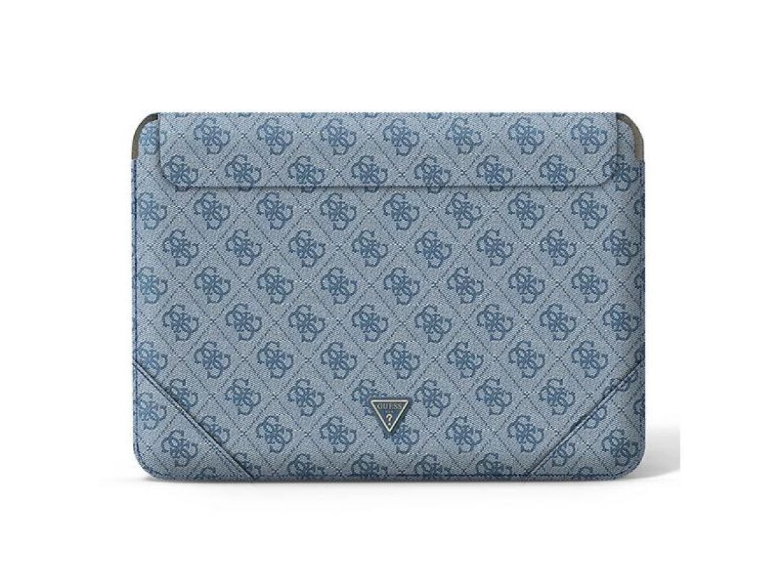Capa Guess 4G Uptown Triangle Logo para laptop de 16" - azul