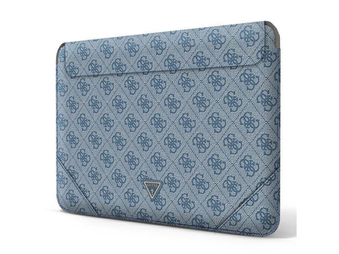 Capa Guess 4G Uptown Triangle Logo para laptop de 16" - azul