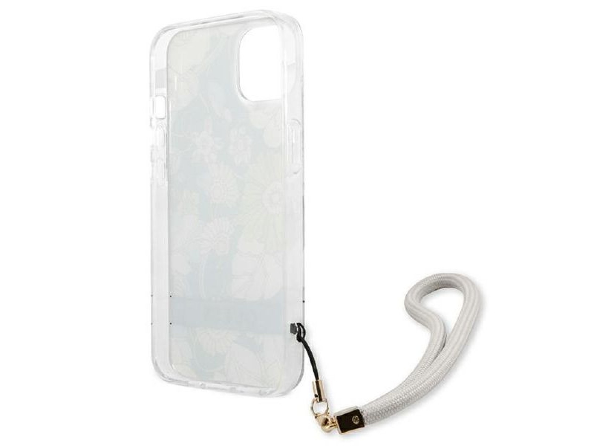 Capa rígida verde/verde Guess GUHCP13SHFLSN para iPhone 13 mini 5.4