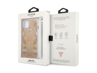 Guess GUHCP13SHFLSD iPhone 13 mini 5.4" gold/gold hardcase Flower Strap Guess GUHCP13SHFLSD iPhone 13 mini 5.4" gold/gold hardcase Flower Strap