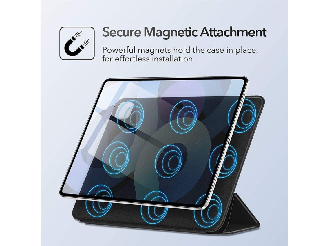 Capa magnética ESR Rebound para iPad Air 10.9" (2020/2022) - Preta
