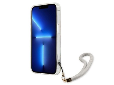 Guess GUHCP13SHFLSU iPhone 13 mini 5.4" purple/purple hardcase Flower Strap Guess GUHCP13SHFLSU iPhone 13 mini 5.4" purple/purple hardcase Flower Strap