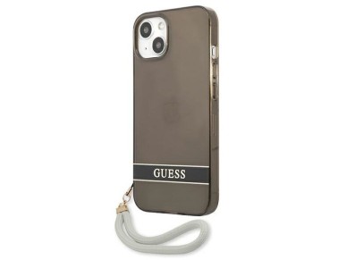 Guess GUHCP13SHTSGSK iPhone 13 mini 5.4" black/black hardcase Translucent Stap Guess GUHCP13SHTSGSK iPhone 13 mini 5.4" black/black hardcase Translucent Stap