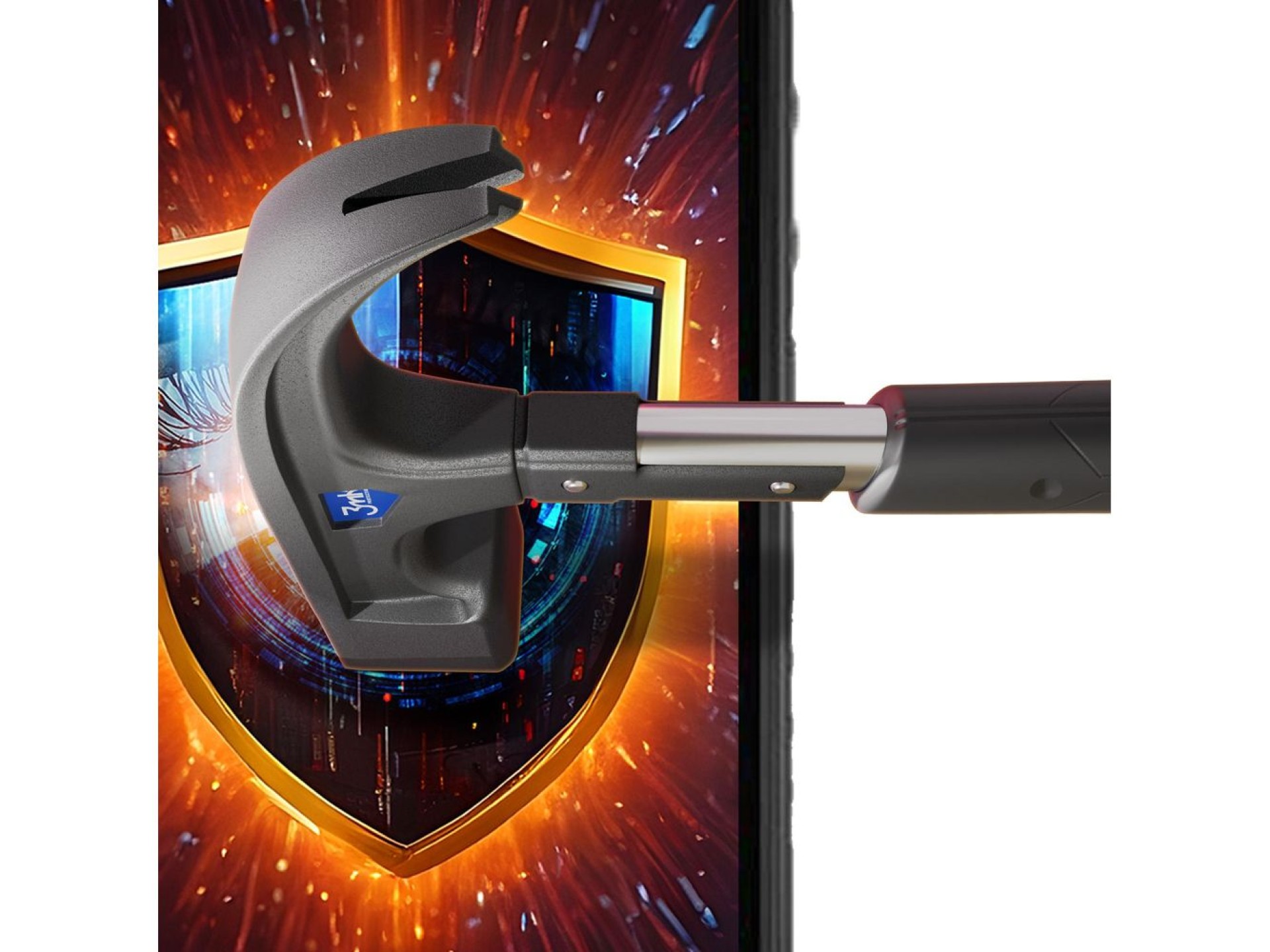 Protetor de tela fosco Silky Matt de privacidade 3mk para Ulefone Armor 28 Ultra
