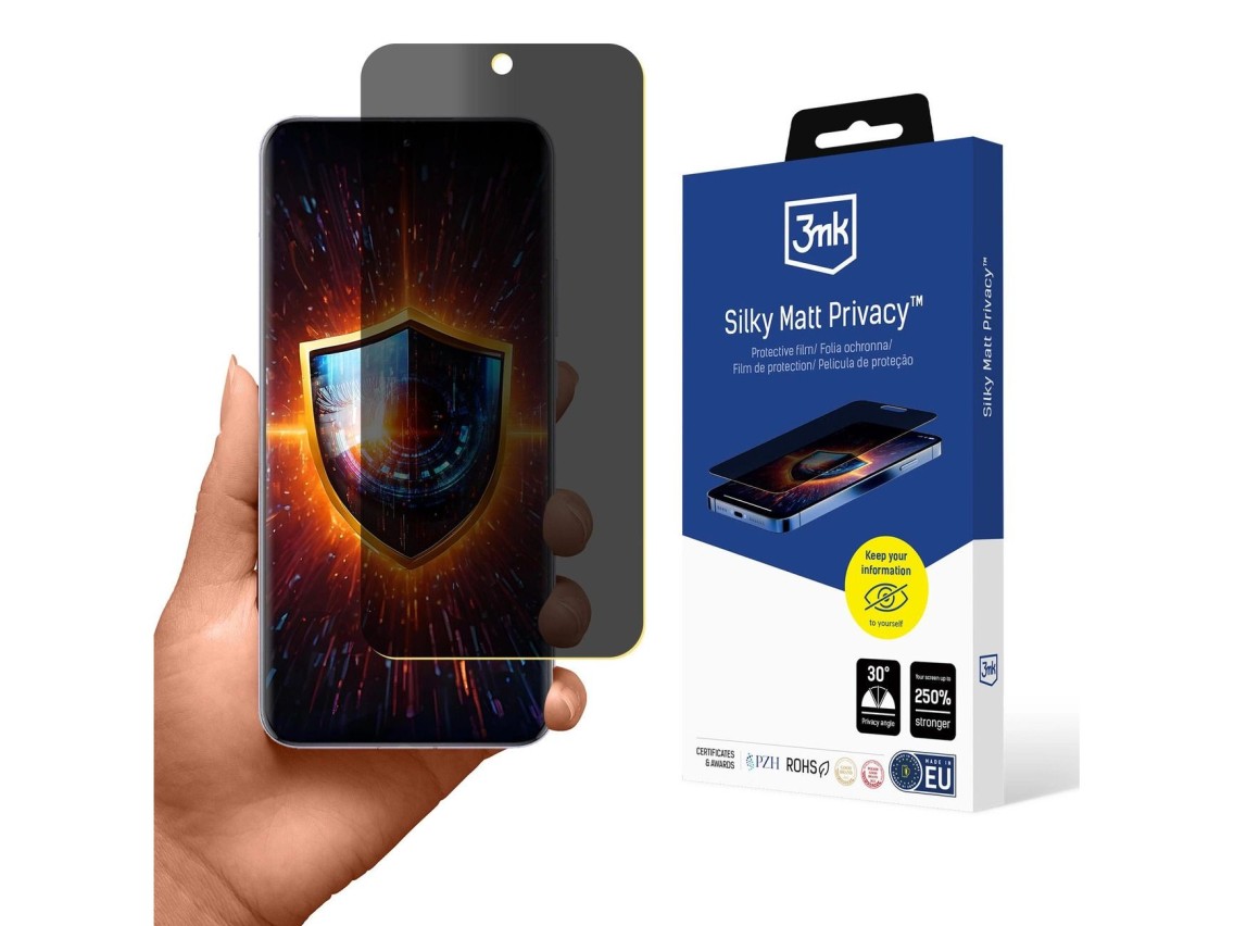 3mk Silky Matt Privacy Privacy Screen Protector for Oppo Reno 13 Pro