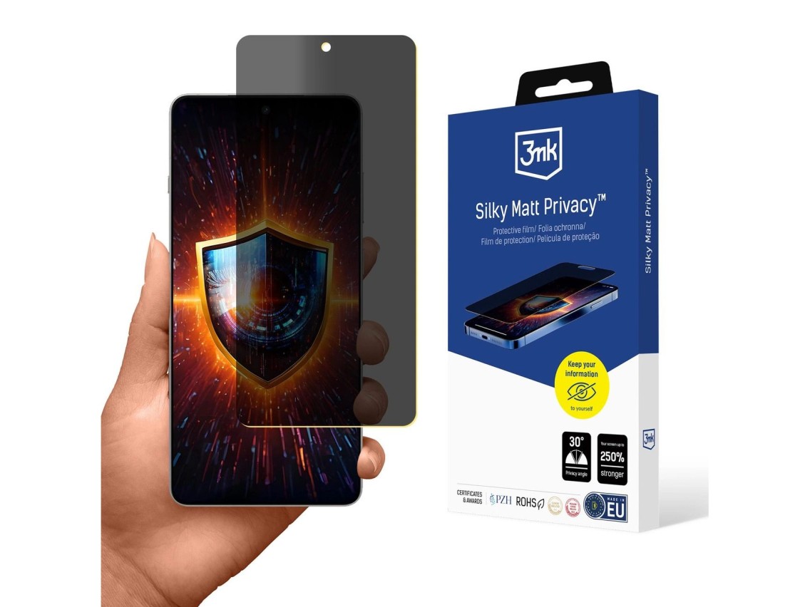 Película de privacidad 3mk Silky Matt para OnePlus 13R