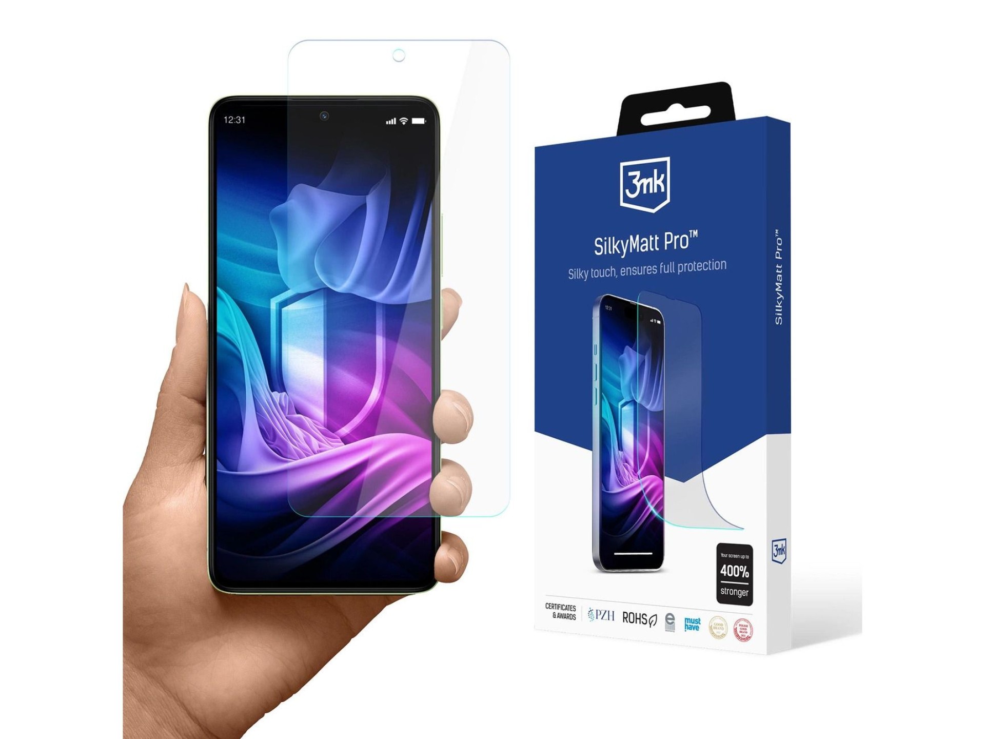 Protector de pantalla mate 3mk Silky Matt Pro para Redmi Note 14 4G