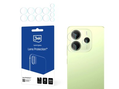 Película de proteção de lente 3mk para câmera Xiaomi Redmi Note 14 4G Película de proteção de lente 3mk para câmera Xiaomi Redmi Note 14 4G