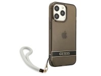 Guess GUHCP13LHTSGSK iPhone 13 Pro / 13 6.1" black/black hardcase Translucent Stap Guess GUHCP13LHTSGSK iPhone 13 Pro / 13 6.1" black/black hardcase Translucent Stap