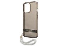 Guess GUHCP13LHTSGSK iPhone 13 Pro / 13 6.1" black/black hardcase Translucent Stap Guess GUHCP13LHTSGSK iPhone 13 Pro / 13 6.1" black/black hardcase Translucent Stap