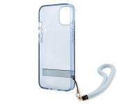 Guess GUHCP13SHTSGSB iPhone 13 mini 5,4 "blue / blue hardcase Translucent Stap Guess GUHCP13SHTSGSB iPhone 13 mini 5,4 "blue / blue hardcase Translucent Stap