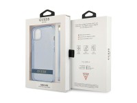 Guess GUHCP13SHTSGSB iPhone 13 mini 5,4 "blue / blue hardcase Translucent Stap Guess GUHCP13SHTSGSB iPhone 13 mini 5,4 "blue / blue hardcase Translucent Stap