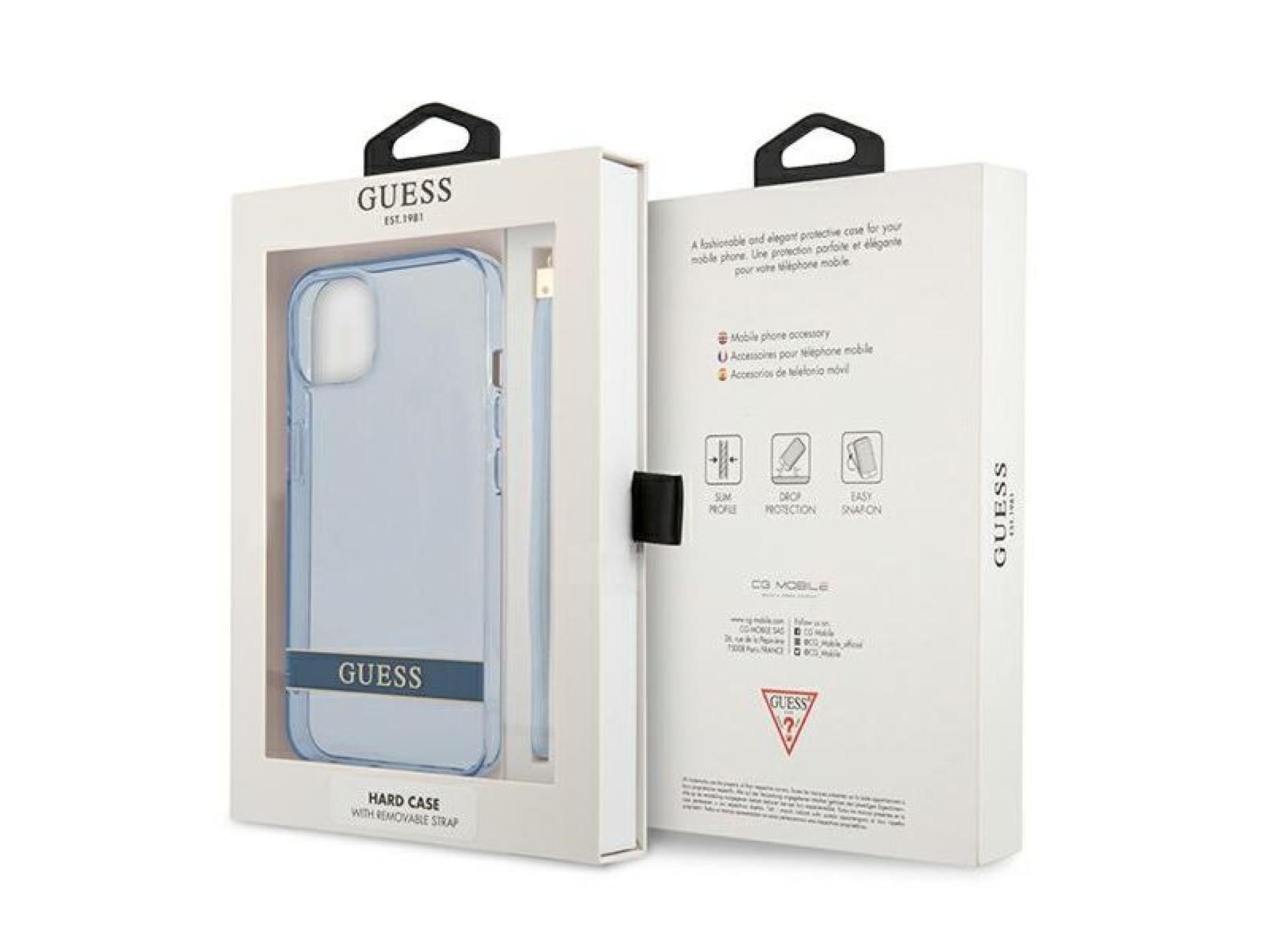 Capa Guess GUHCP13MHTSGSB para iPhone 13 6.1