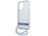 Guess GUHCP13LHTSGSB iPhone 13 Pro / 13 6,1 "blue / blue hardcase Translucent Stap Guess GUHCP13LHTSGSB iPhone 13 Pro / 13 6,1 "blue / blue hardcase Translucent Stap