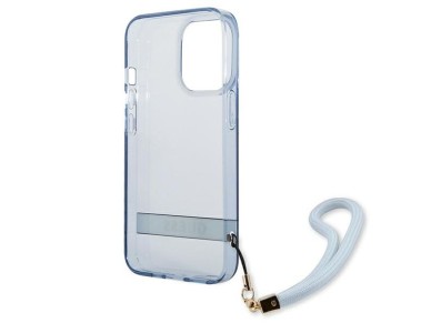 Guess GUHCP13LHTSGSB iPhone 13 Pro / 13 6,1 "blue / blue hardcase Translucent Stap Guess GUHCP13LHTSGSB iPhone 13 Pro / 13 6,1 "blue / blue hardcase Translucent Stap