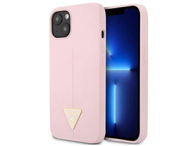 Guess GUHCP13SSLTGU iPhone 13 mini 5.4" purple/purple hardcase Silicone Triangle Guess GUHCP13SSLTGU iPhone 13 mini 5.4" purple/purple hardcase Silicone Triangle