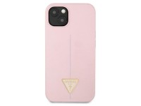 Capa rígida de silicone triangular roxa/roxa Guess GUHCP13SSLTGU para iPhone 13 mini 5.4" Capa rígida de silicone triangular roxa/roxa Guess GUHCP13SSLTGU para iPhone 13 mini 5.4"