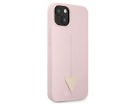 Capa rígida de silicone triangular roxa/roxa Guess GUHCP13SSLTGU para iPhone 13 mini 5.4" Capa rígida de silicone triangular roxa/roxa Guess GUHCP13SSLTGU para iPhone 13 mini 5.4"