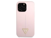 Guess GUHCP13XSLTGU iPhone 13 Pro Max 6.7" purple/purple hardcase Silicone Triangle