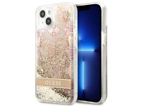 Guess GUHCP13SLFLSD iPhone 13 mini 5.4" gold/gold hardcase Paisley Liquid Glitter Guess GUHCP13SLFLSD iPhone 13 mini 5.4" gold/gold hardcase Paisley Liquid Glitter