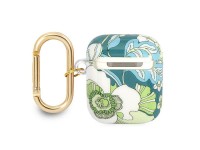 Guess GUA2HHFLN AirPods cover green/green Flower Strap Collection Guess GUA2HHFLN AirPods cover green/green Flower Strap Collection