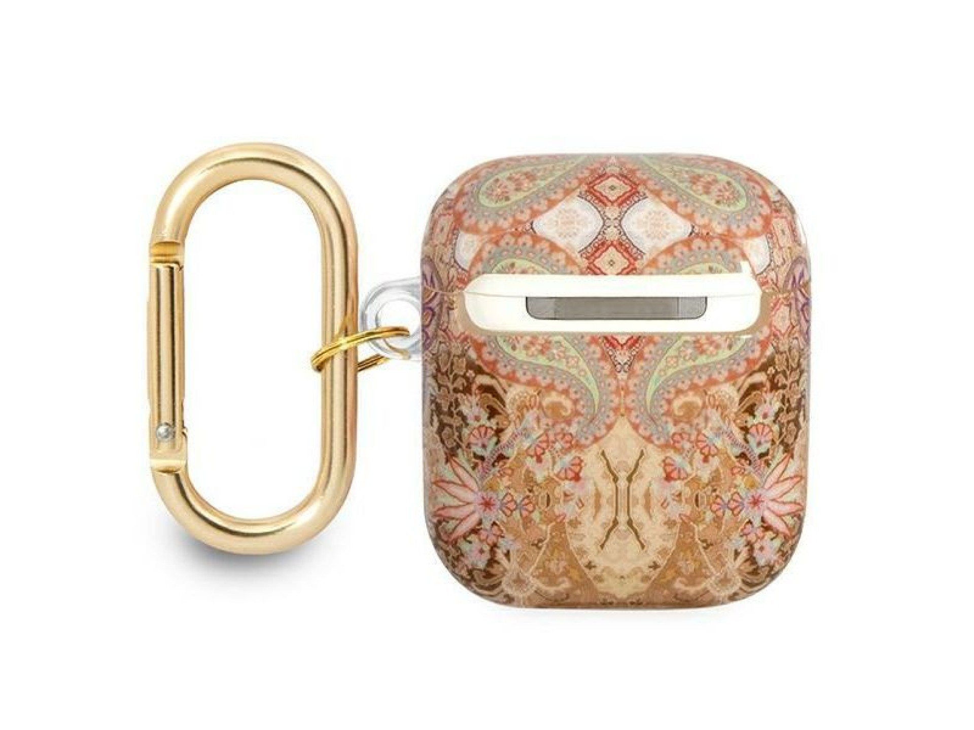 Guess GUA2HHFLD AirPods cover gold/gold Paisley Strap Collection