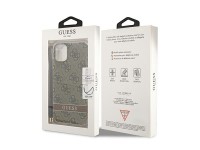 Guess GUOHCN61H4STW iPhone 11 brown/brown hardcase 4G Print Strap Guess GUOHCN61H4STW iPhone 11 brown/brown hardcase 4G Print Strap