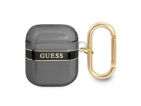 Funda para AirPods Guess GUA2HHTSK negra/correa negra