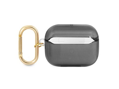 Cole��o de capas Guess GUAPHHTSK para AirPods Pro, pretas com al�a.