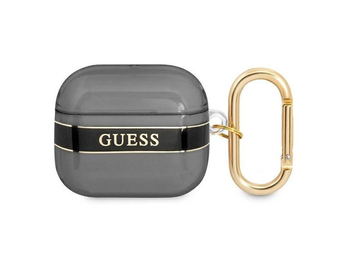 Guess GUA3HHTSK AirPods 3 cover black/black Strap Collection
