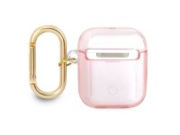 Guess GUA2HHTSP AirPods cover pink/pink Strap Collection Guess GUA2HHTSP AirPods cover pink/pink Strap Collection