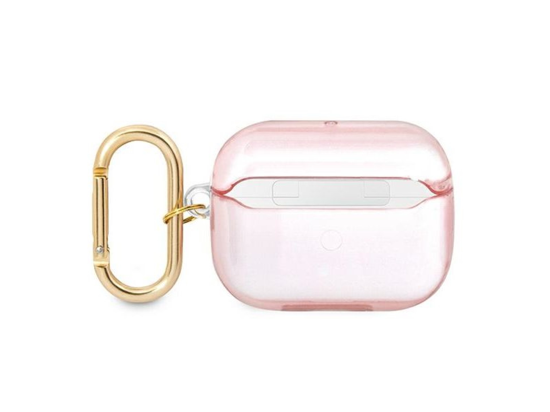 Coleção de capas para AirPods Pro Guess GUAPHHTSP rosa/alça rosa