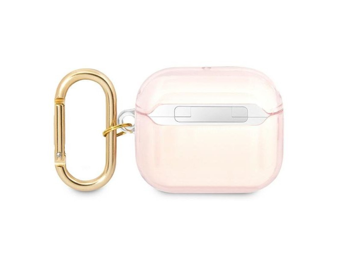 Capa para AirPods 3 Guess GUA3HHTSP rosa/coleção de alça rosa
