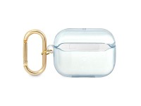Coleção de capas Guess GUAPHHTSB para AirPods Pro, azul/alça azul Coleção de capas Guess GUAPHHTSB para AirPods Pro, azul/alça azul