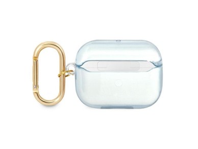 Cole��o de capas Guess GUAPHHTSB para AirPods Pro, azul/al�a azul