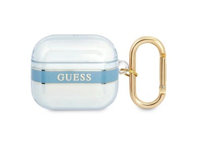 Colecci�n de fundas y correas azules para AirPods 3 de Guess GUA3HHTSB