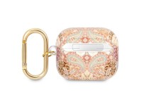 Capa para AirPods 3 Guess GUA3HHFLD dourada/cota Paisley dourada Capa para AirPods 3 Guess GUA3HHFLD dourada/cota Paisley dourada