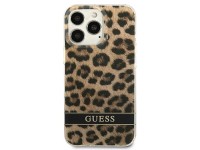 Funda rígida Guess GUHCP13LHSLEOW para iPhone 13 Pro / 13 de 6,1" color marrón/marrón con estampado Funda rígida Guess GUHCP13LHSLEOW para iPhone 13 Pro / 13 de 6,1" color marrón/marrón con estampado