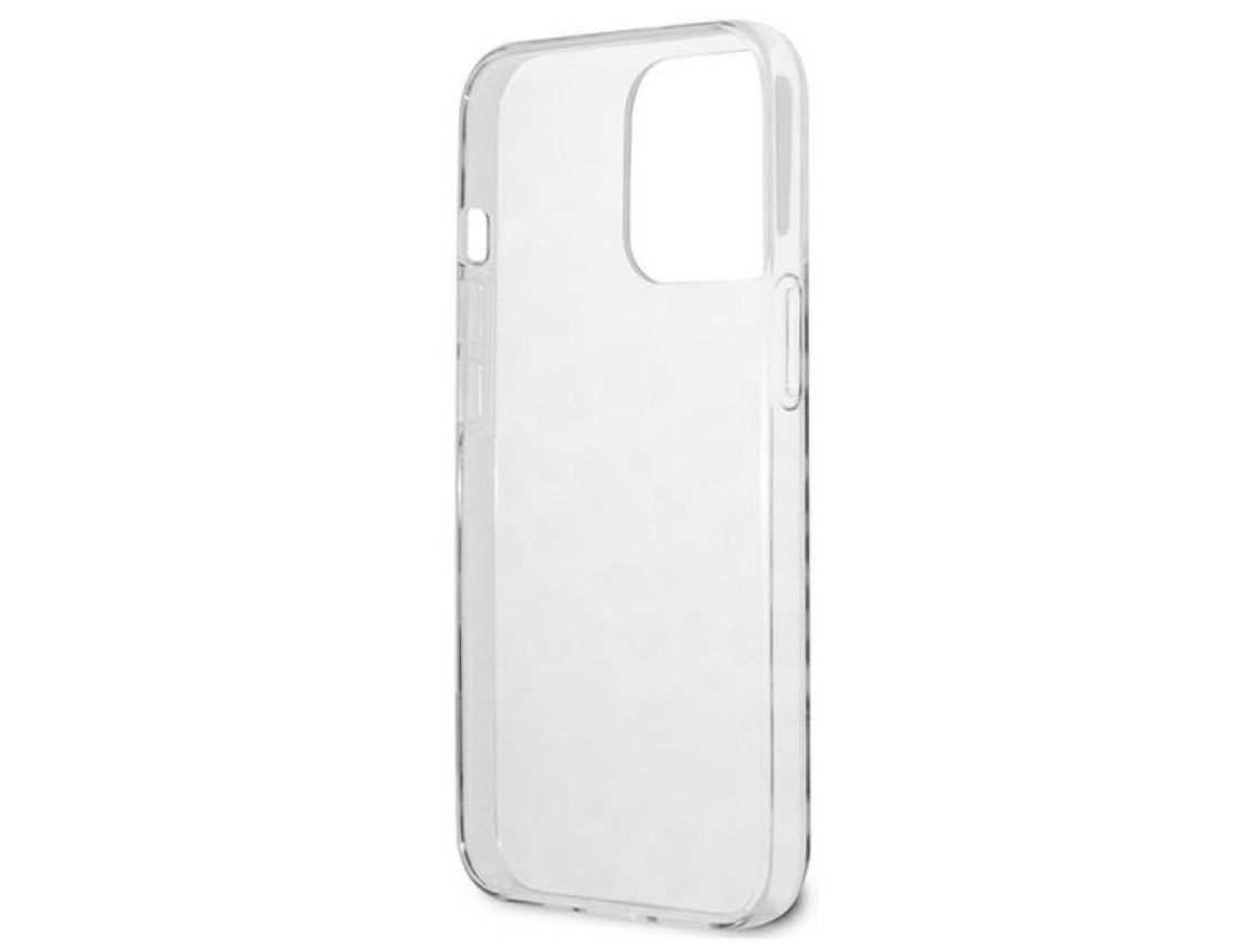 Capa rígida Guess GUHCP13LHSLEOK para iPhone 13 Pro / 13 de 6,1" cinza/cinza com estampa de leopardo