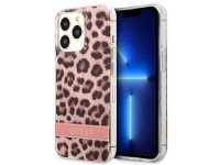 Guess GUHCP13LHSLEOP iPhone 13 Pro / 13 6.1" pink/pink hardcase Leopard Guess GUHCP13LHSLEOP iPhone 13 Pro / 13 6.1" pink/pink hardcase Leopard