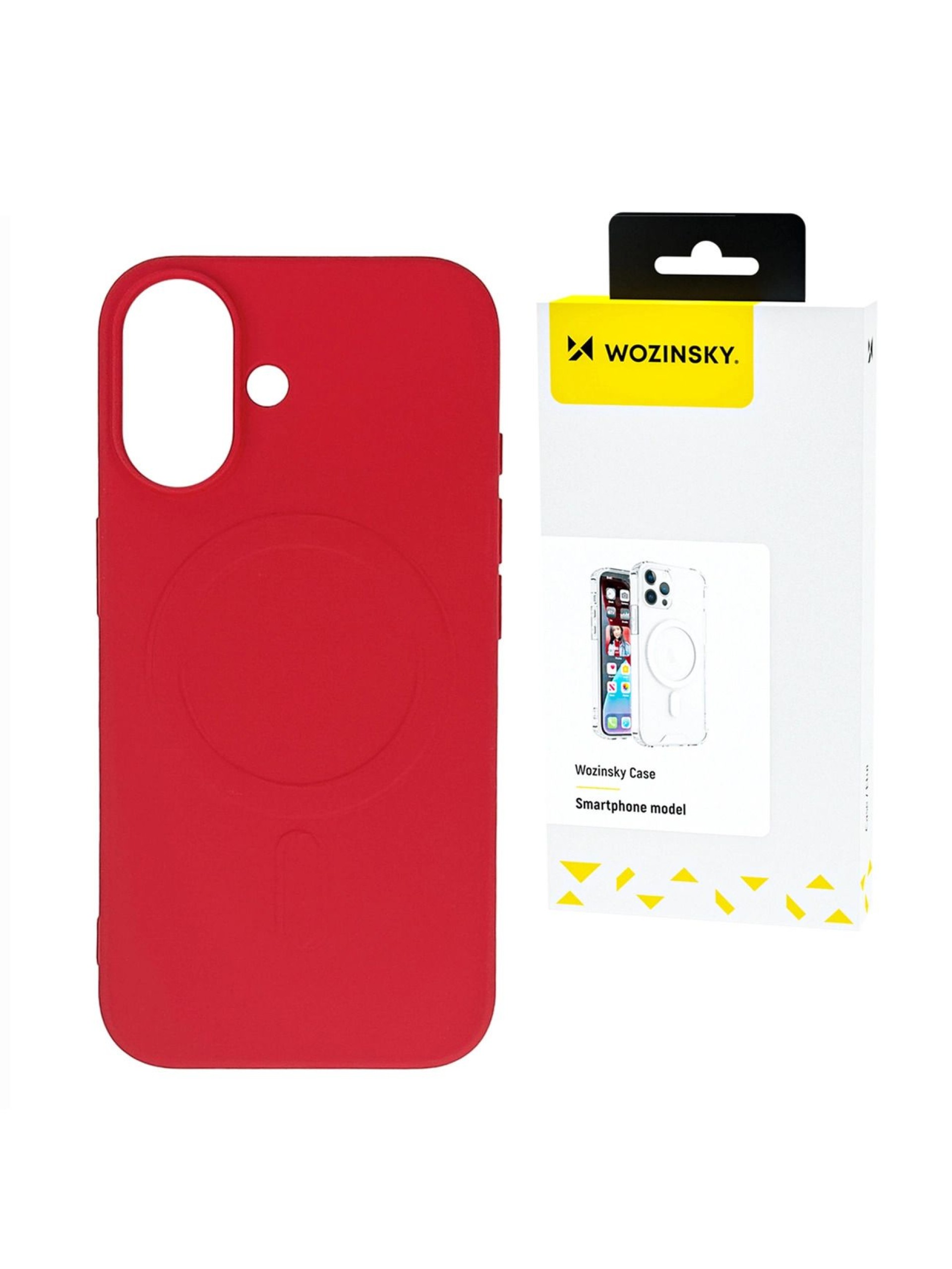 Capa de silicone líquido MagSafe para Samsung Galaxy S25+ - Vermelha