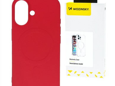 Liquid Silicone Case MagSafe for Samsung Galaxy S25+ - Red Liquid Silicone Case MagSafe for Samsung Galaxy S25+ - Red