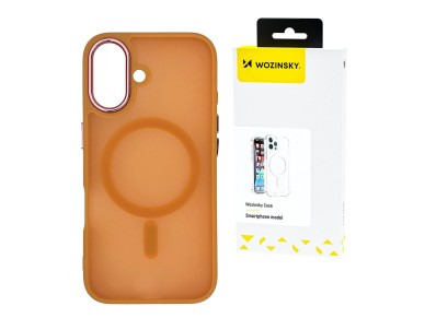 Wozinsky Fashion Case MagSafe for Samsung Galaxy S25+ - orange Wozinsky Fashion Case MagSafe for Samsung Galaxy S25+ - orange
