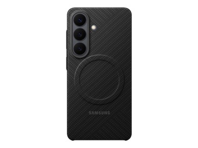 Funda magnética de carbono Samsung para Samsung Galaxy S26, compatible con MagSafe - negra Funda magnética de carbono Samsung para Samsung Galaxy S26, compatible con MagSafe - negra