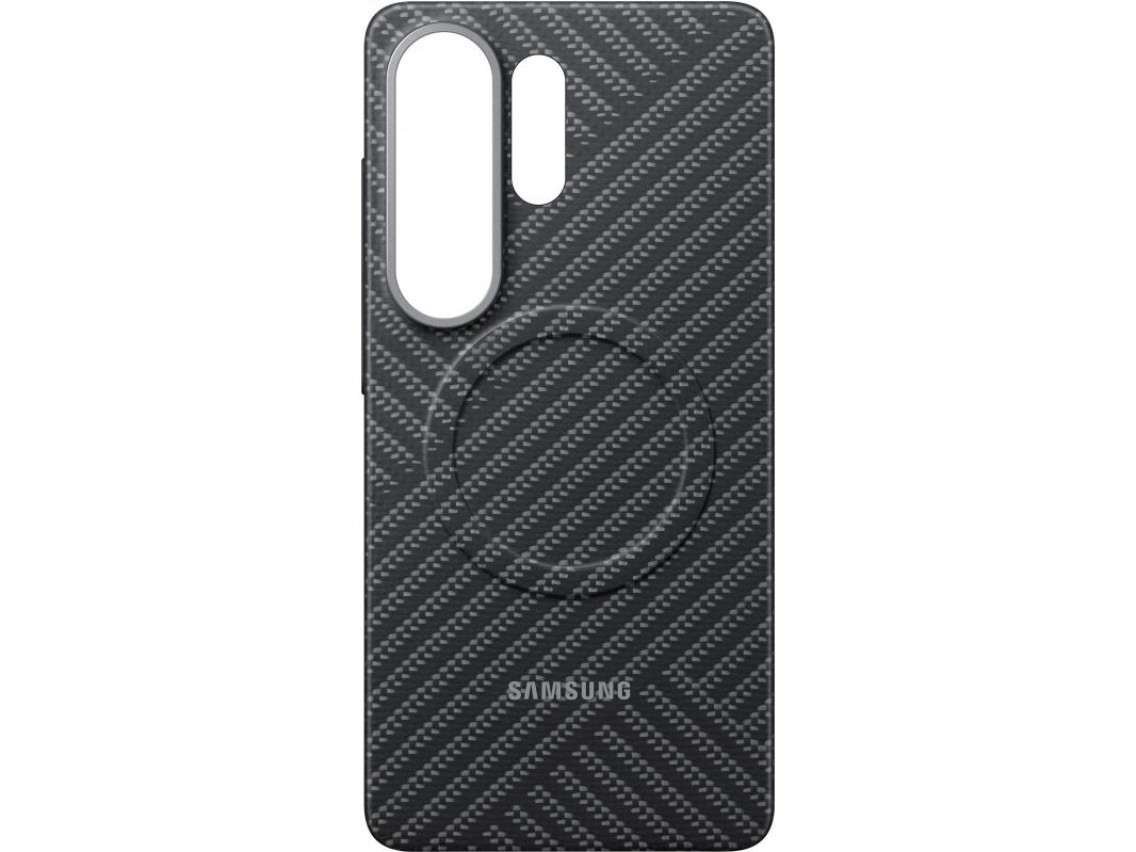 Samsung Carbon Magnet Case for Samsung Galaxy S26 Ultra, MagSafe Compatible - Gray