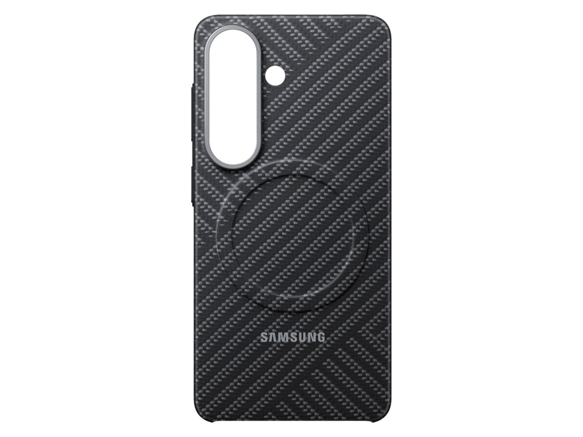 Funda magnética de carbono Samsung para Samsung Galaxy S26, compatible con MagSafe - Gris