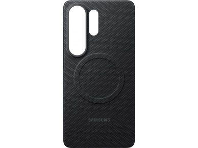 Capa magnética de carbono da Samsung para Samsung Galaxy S26 Ultra, compatível com MagSafe - Preta Capa magnética de carbono da Samsung para Samsung Galaxy S26 Ultra, compatível com MagSafe - Preta