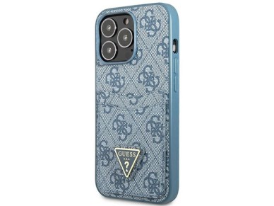 Guess 4G Triangle Logo Cardslot Case for iPhone 13 Pro / 13 - Blue Guess 4G Triangle Logo Cardslot Case for iPhone 13 Pro / 13 - Blue